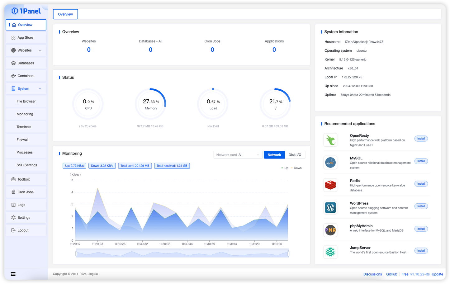 1Panel Pro Edition Subscription License